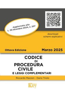 Riccardo Mazzon, Dario Triolo - Codice di procedura civile e leggi complementari 2025 (2025)
